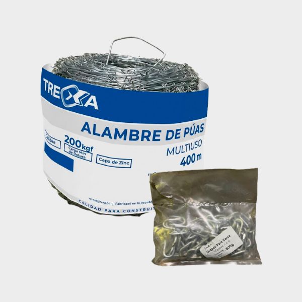 Imagen de ALAMBRE PUA C-16 400M+500gr GRAPA TREXA
