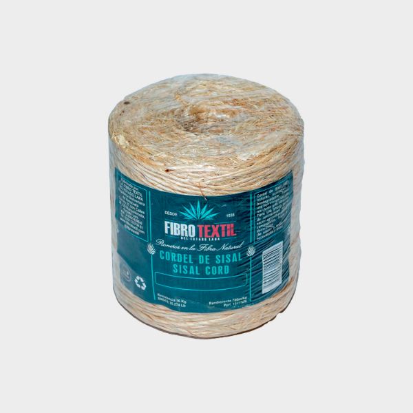 Imagen de CORDEL DE SISAL 2X3 DE 0,25 KG FIBRO TEX