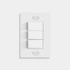 Imagen de INTERRUPTOR TRIPLE 10A-250V P/CAJETIN